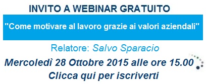 firma webinar motivazione e valori